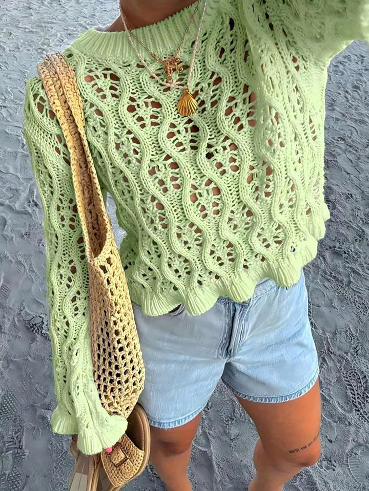 Pulover SHEIN, verde