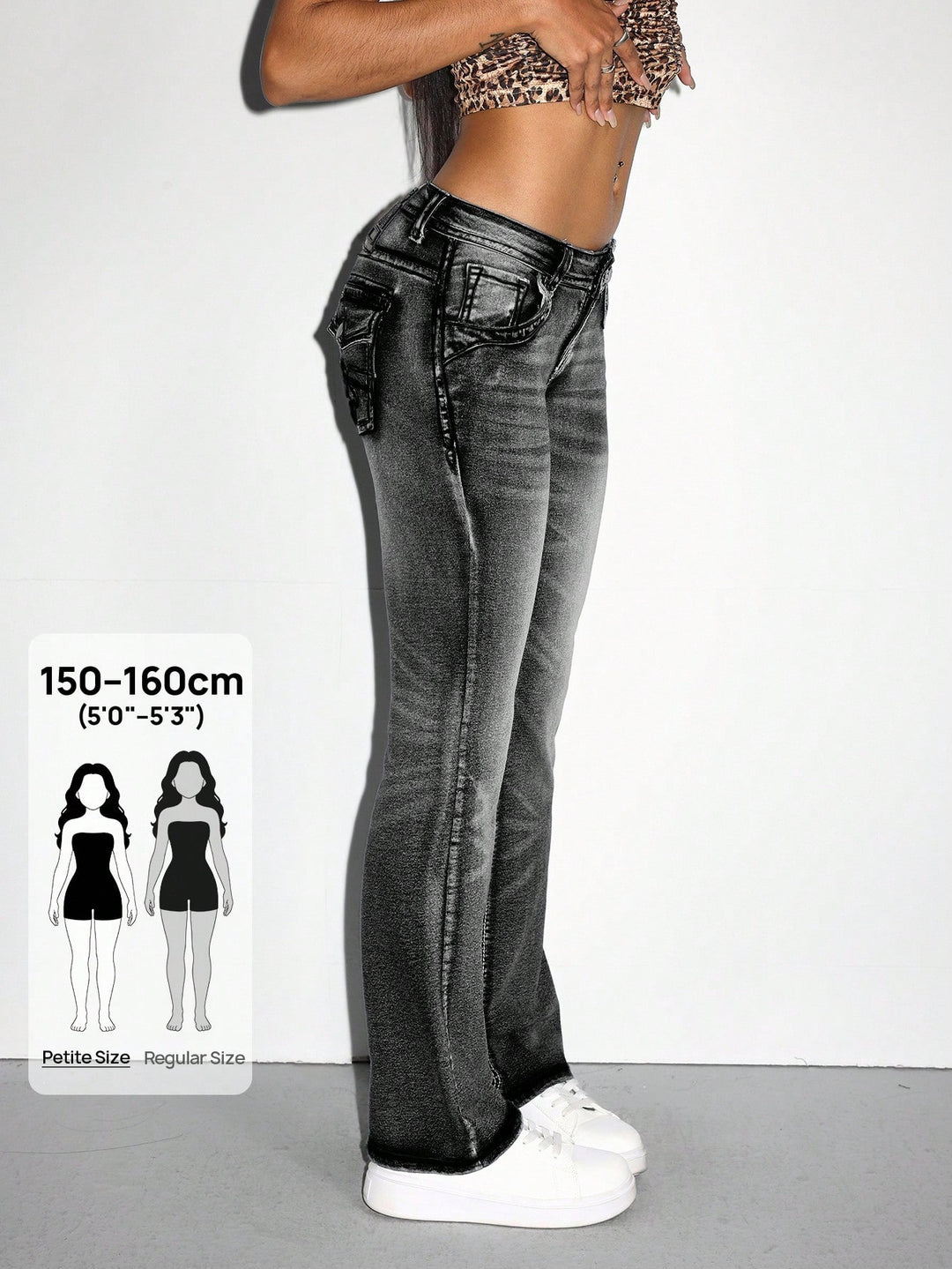 Jeans SHEIN, gri