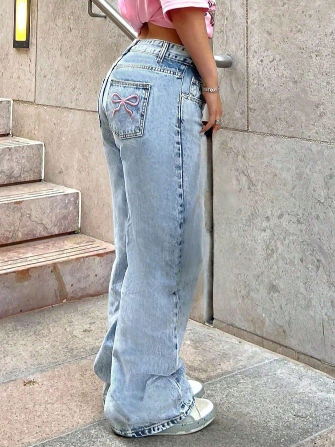 Jeans SHEIN, albastru