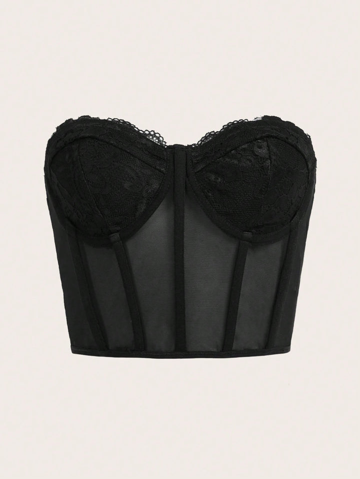 Top SHEIN, negru