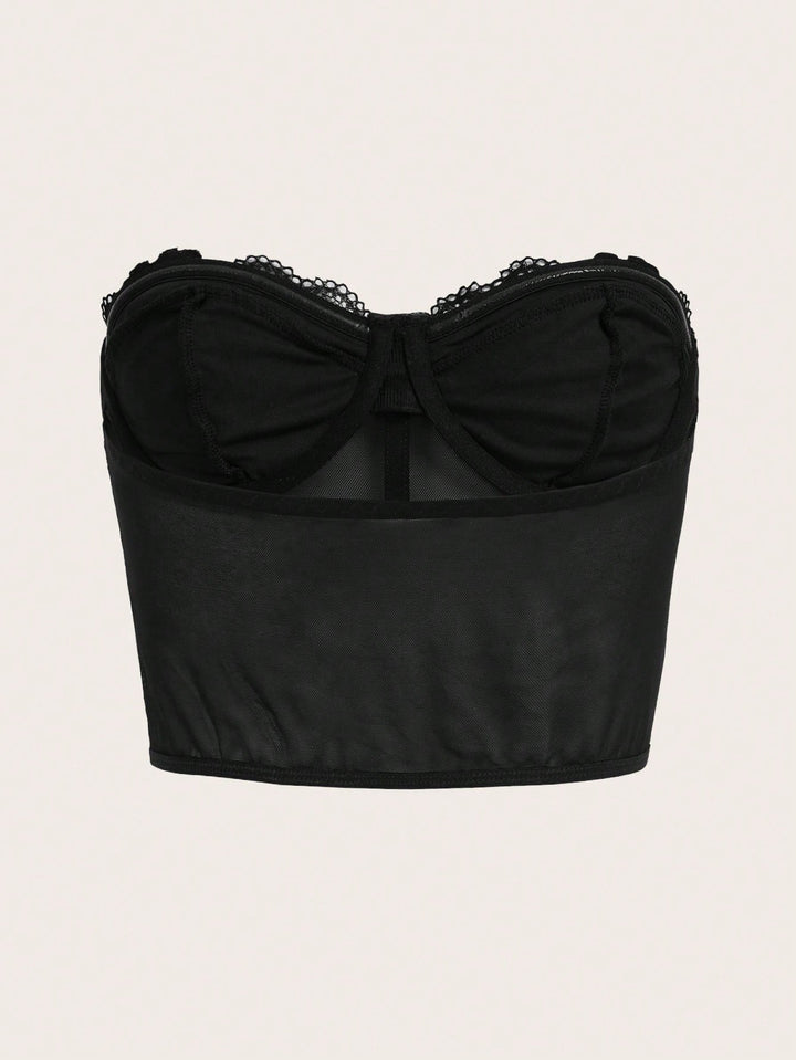 Top SHEIN, negru