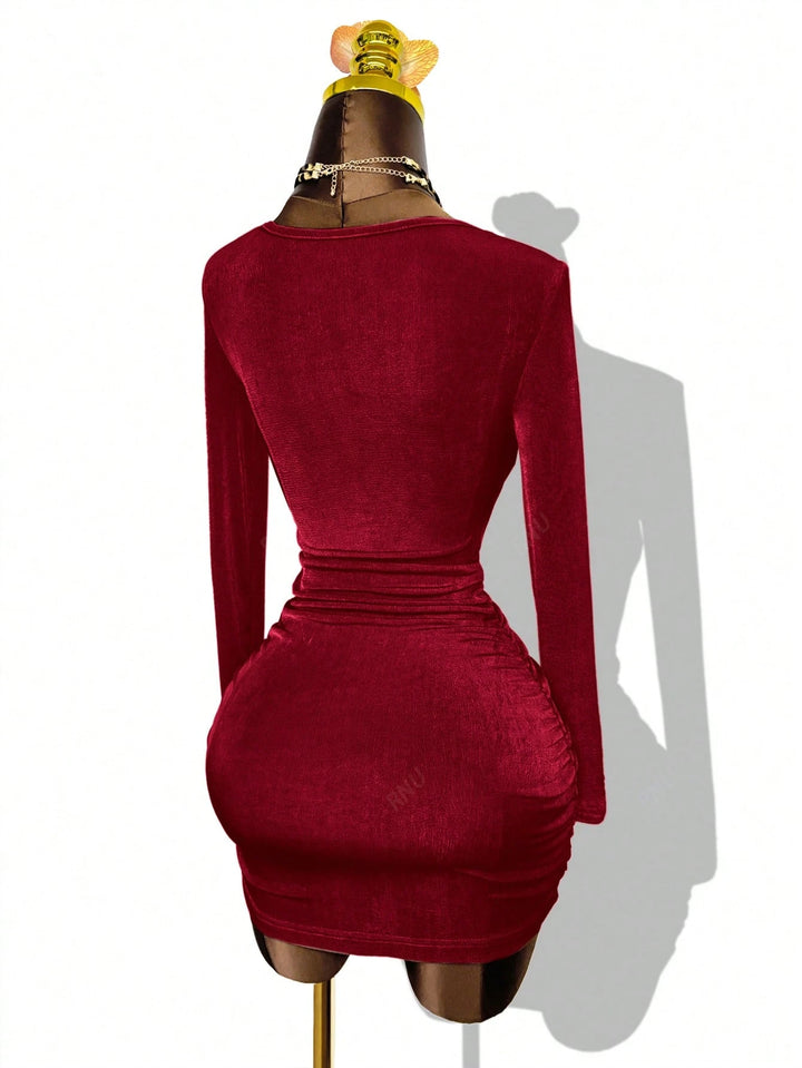 Rochie mini SHEIN, roșu