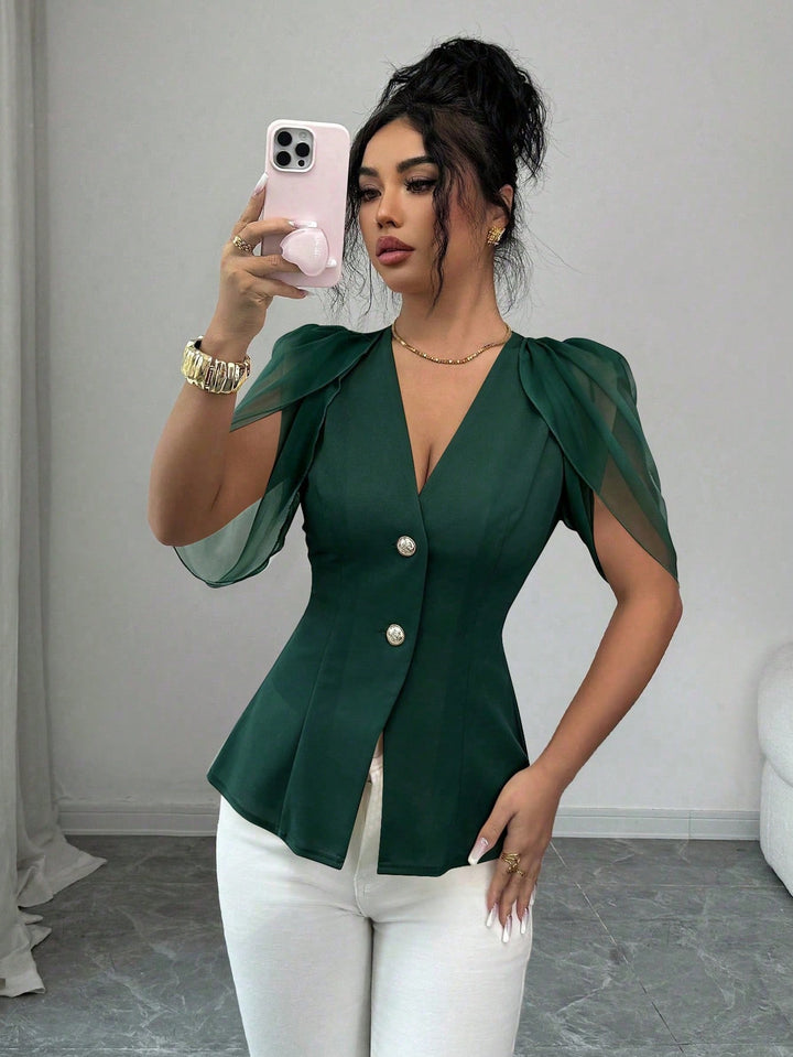 Sacou SHEIN, verde