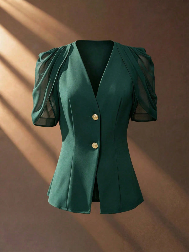 Sacou SHEIN, verde