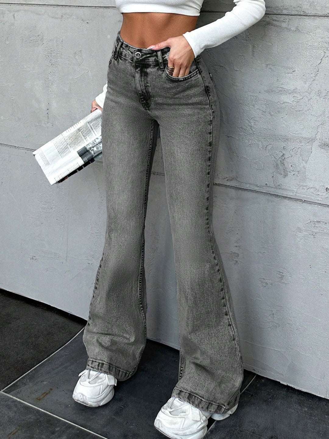 Jeans SHEIN, gri