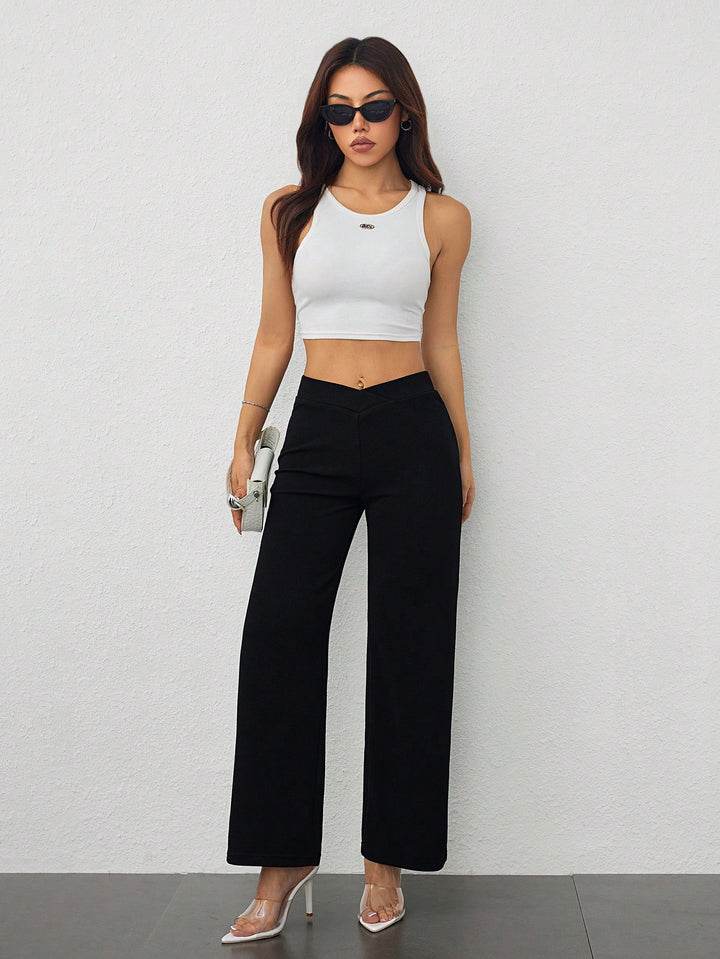 Pantaloni SHEIN, negru