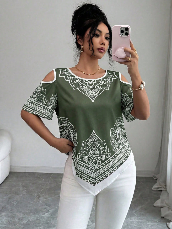 Tricou SHEIN, verde