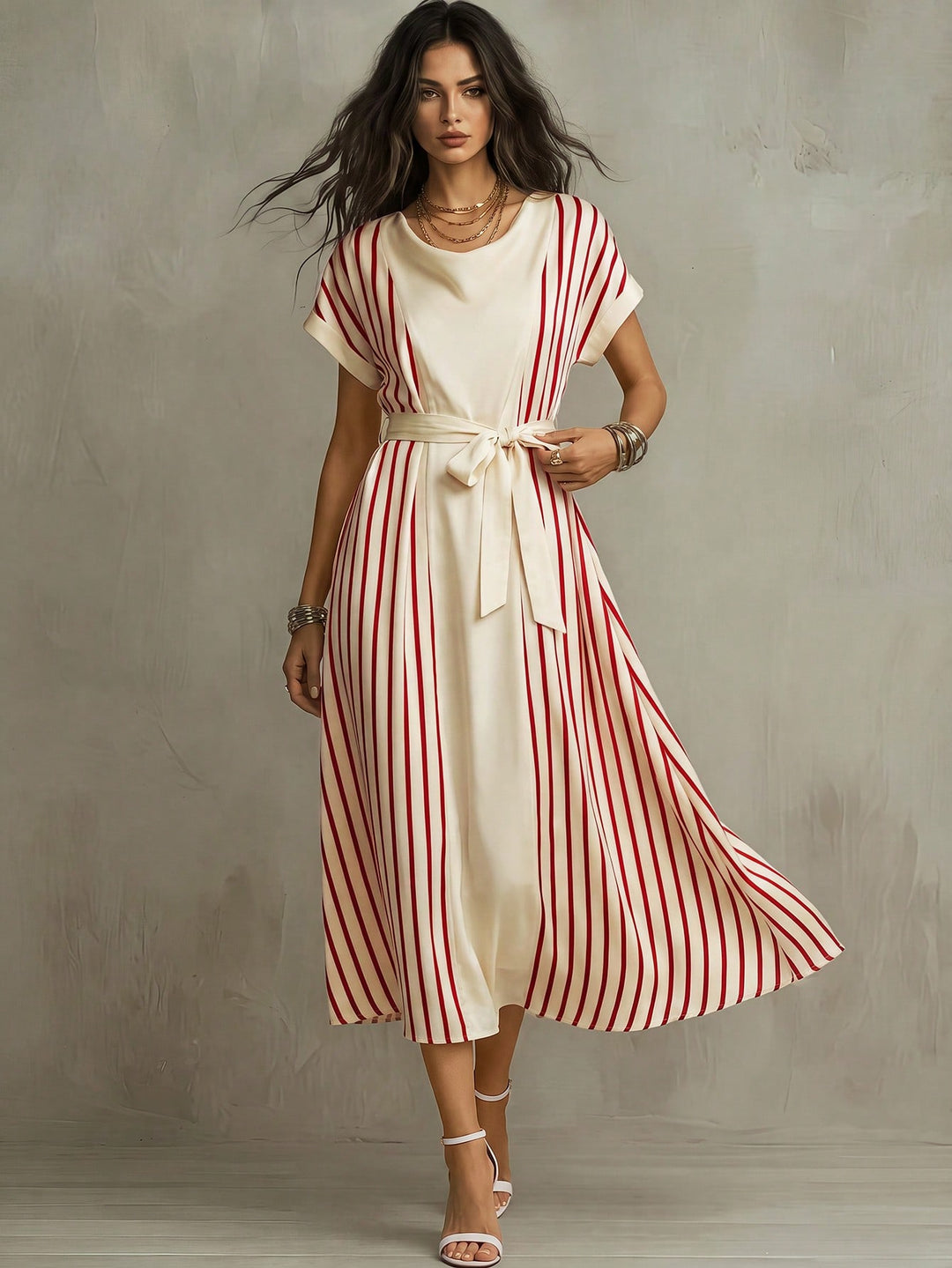 Rochie maxi SHEIN, roșu