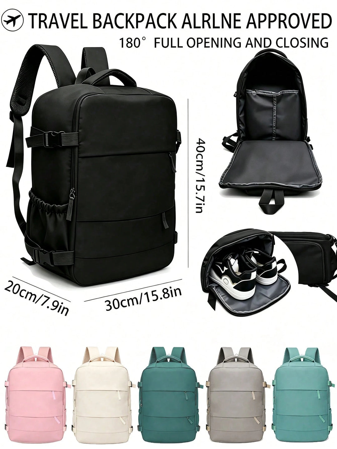 Rucsac SHEIN, negru