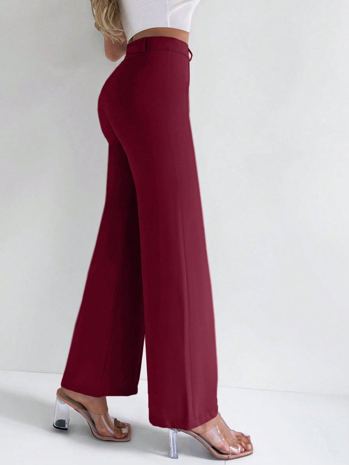 Pantalon SHEIN, vișiniu