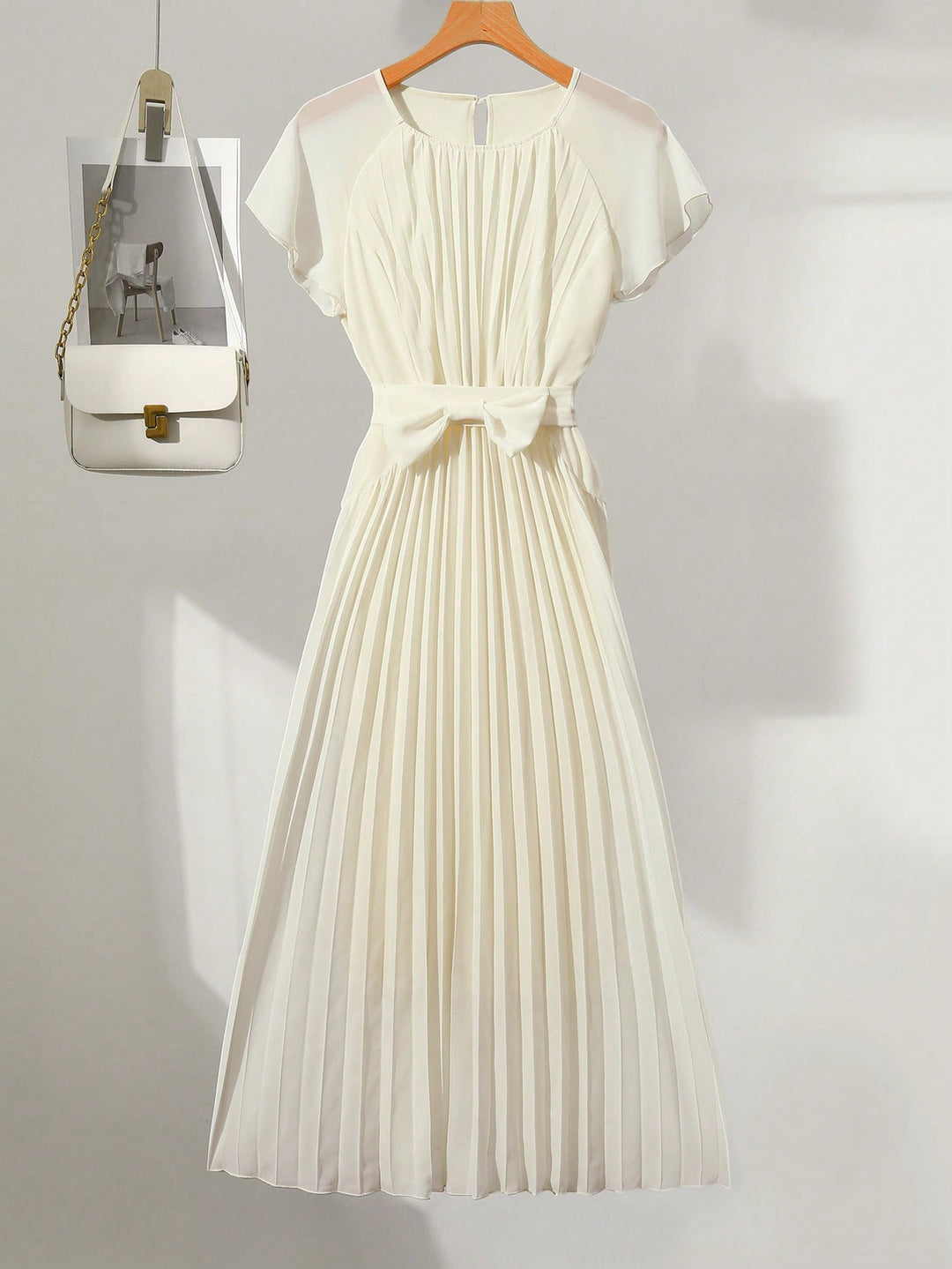Rochie maxi SHEIN, bej