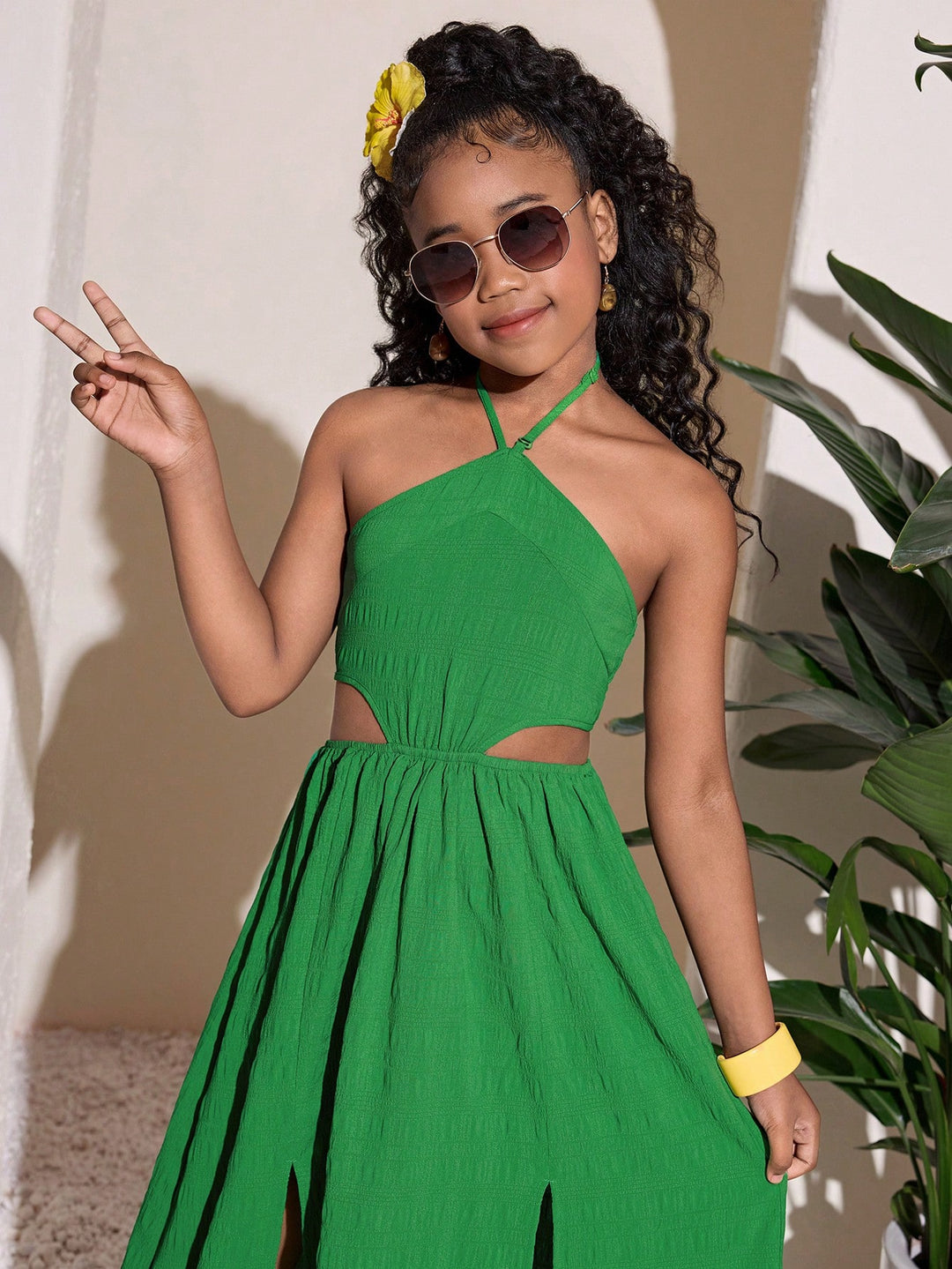 Rochie SHEIN, verde