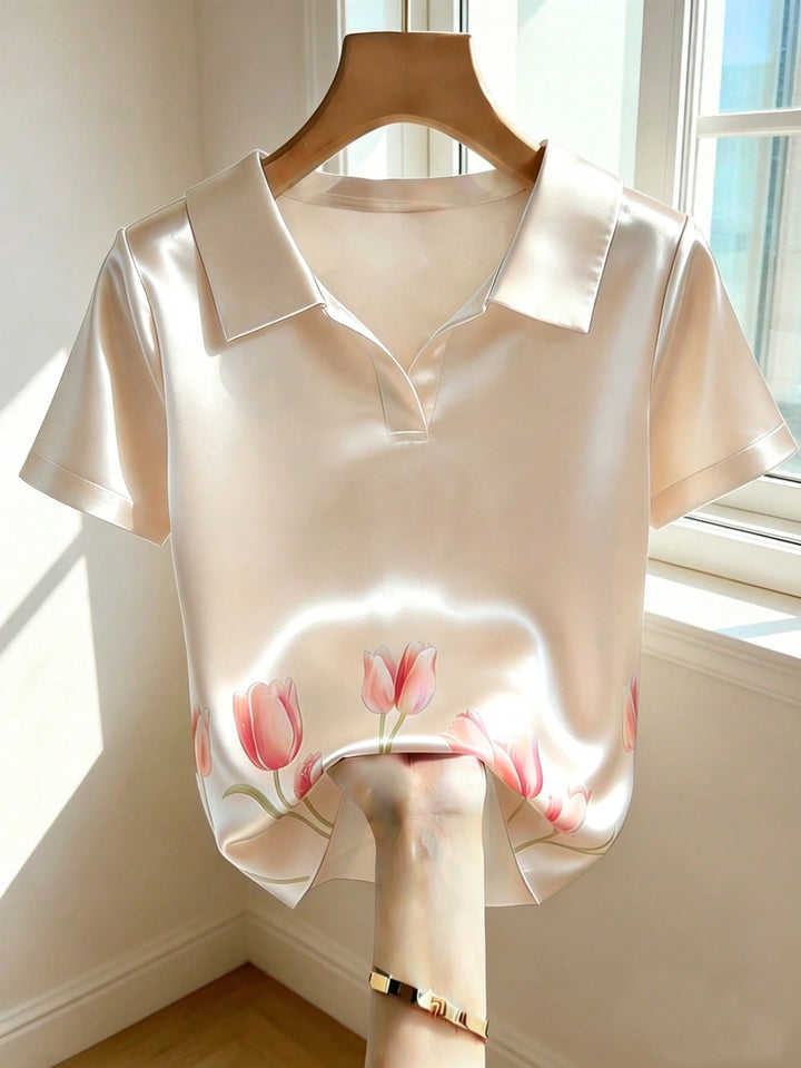 Tricou SHEIN, auriu