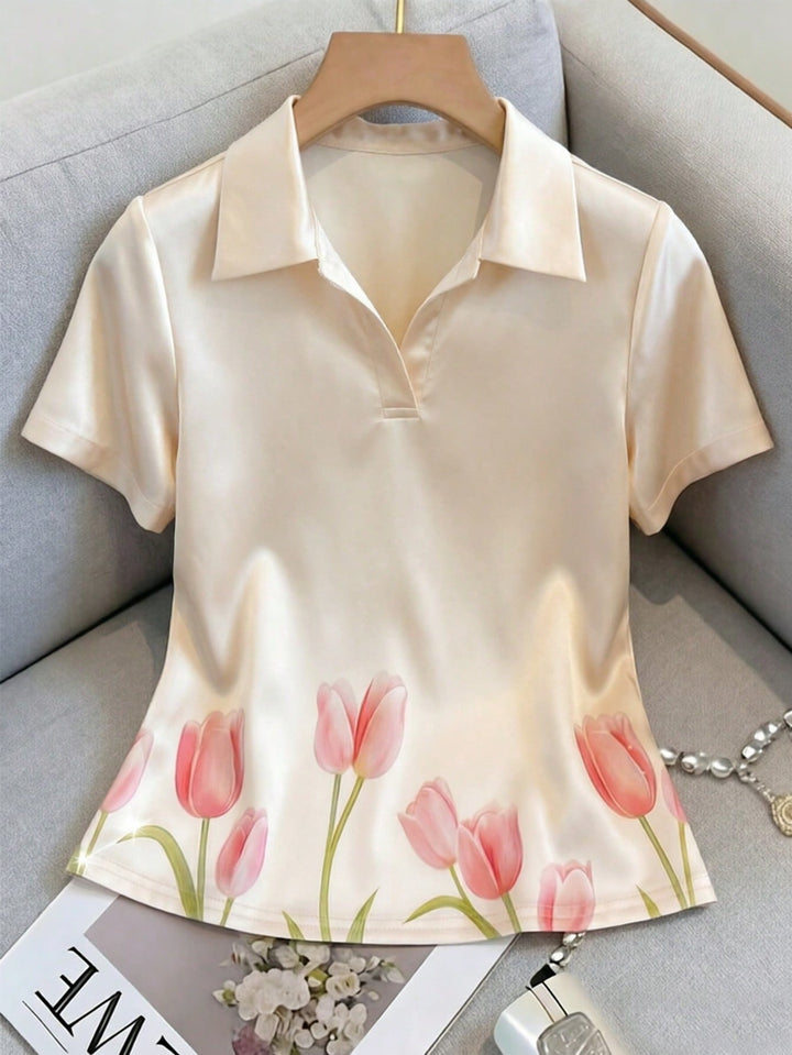 Tricou SHEIN, auriu