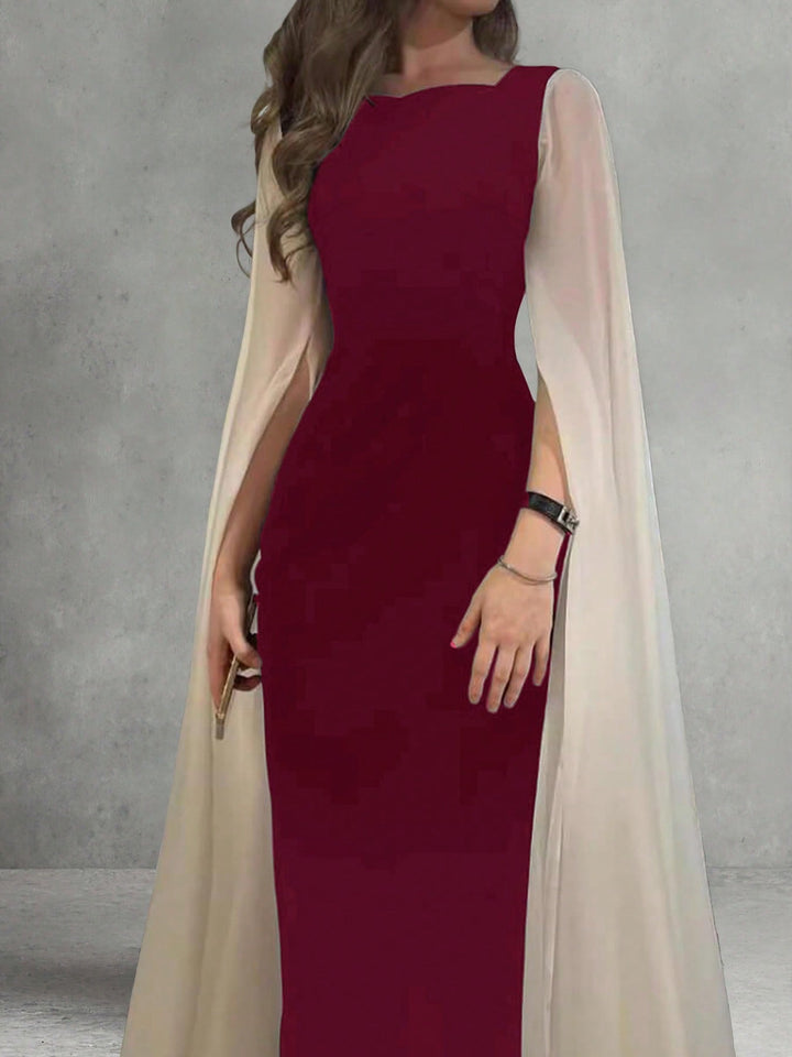Rochie maxi SHEIN, vișiniu