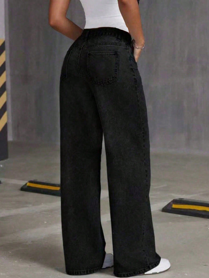 Jeans SHEIN, negru