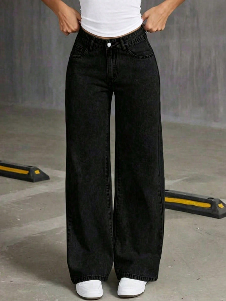 Jeans SHEIN, negru