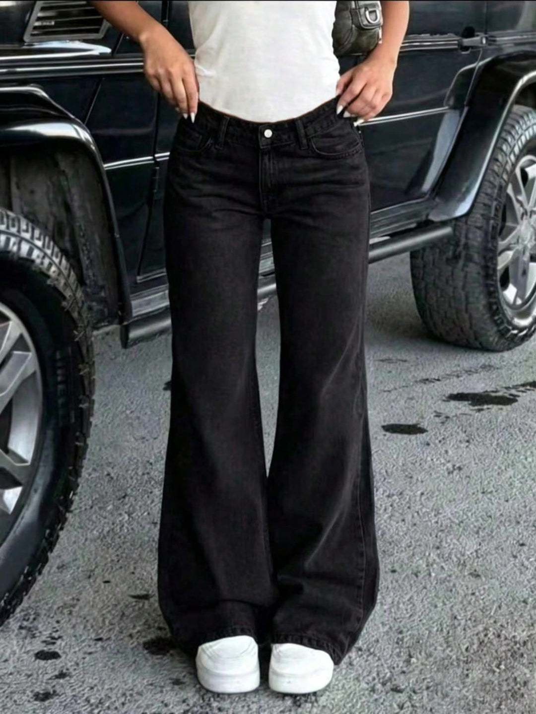 Jeans SHEIN, negru