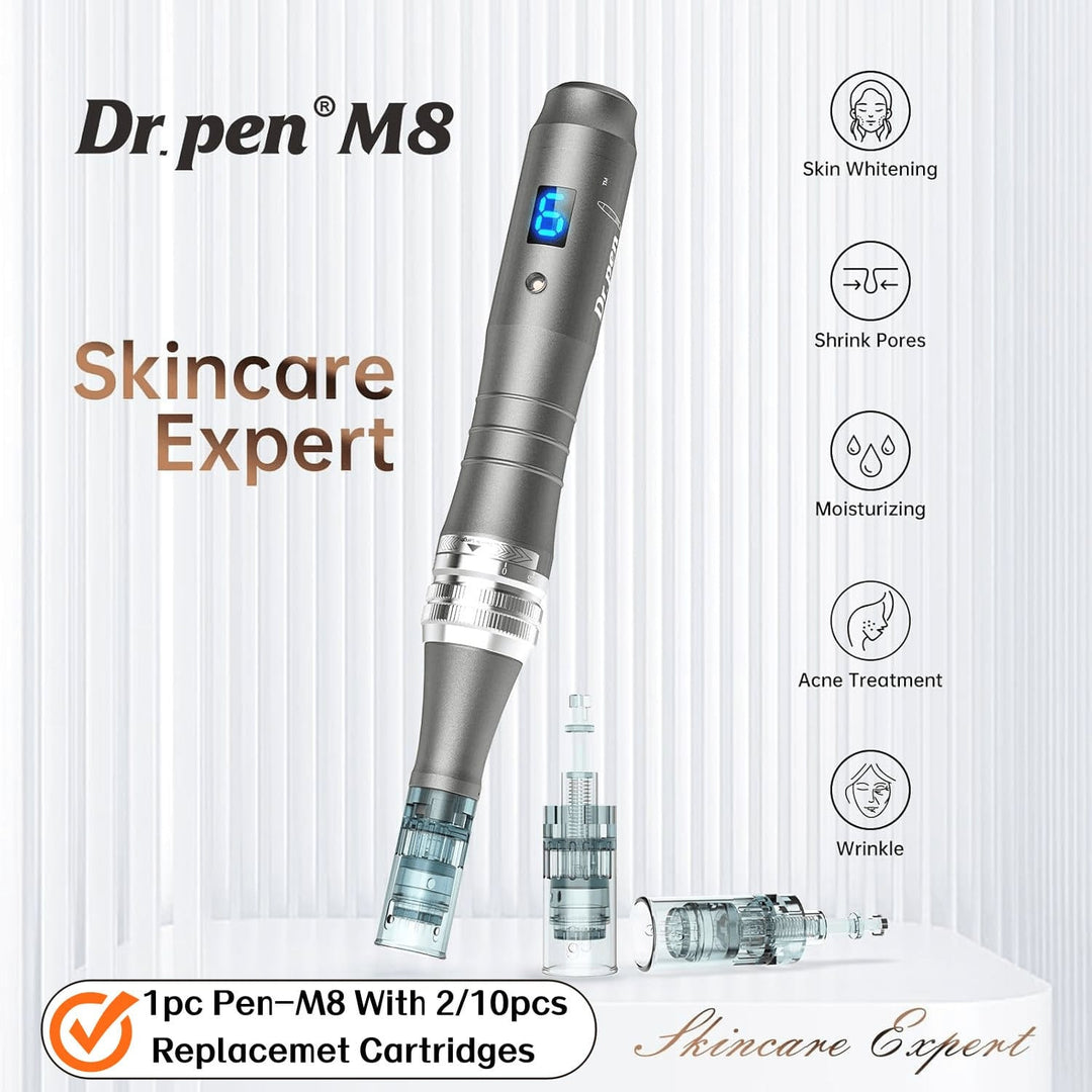 Pen pentru microneedling SHEIN, gri