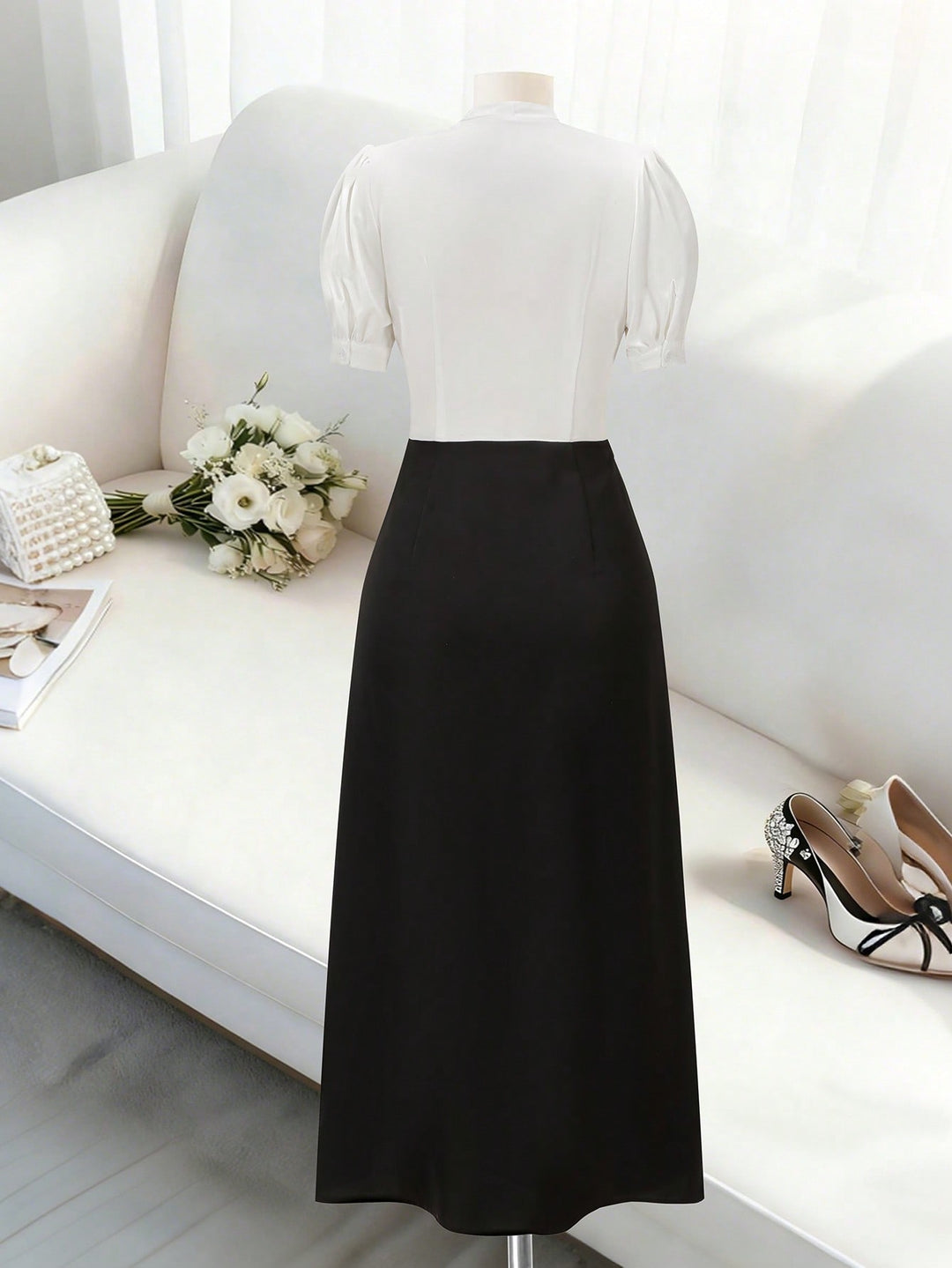 Rochie maxi SHEIN, negru