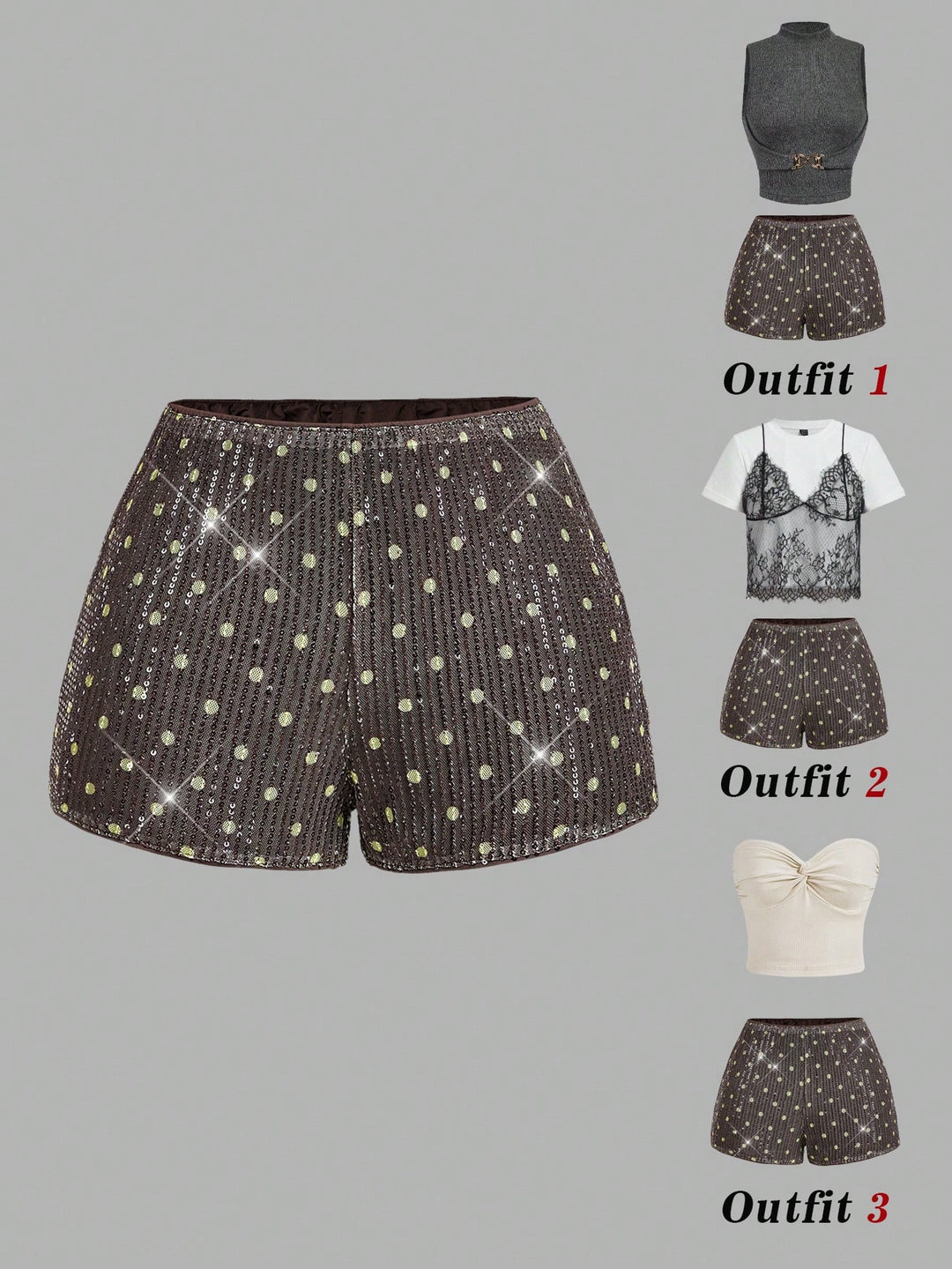 Pantaloni scurți SHEIN, negru