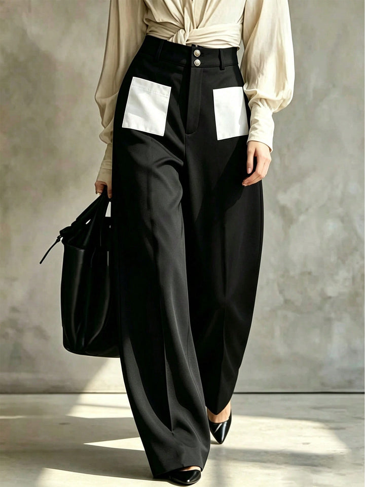Pantaloni SHEIN, negru