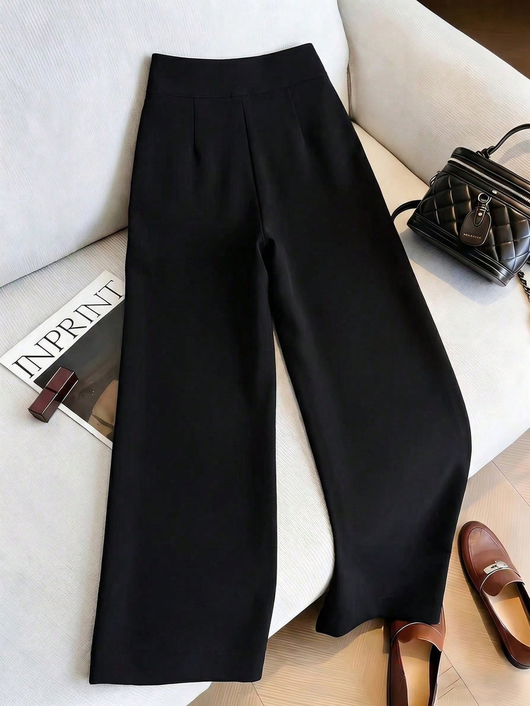 Pantaloni SHEIN, negru