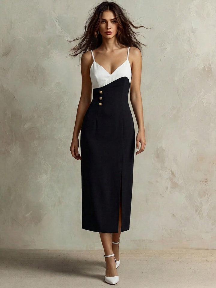 Rochie midi SHEIN, negru