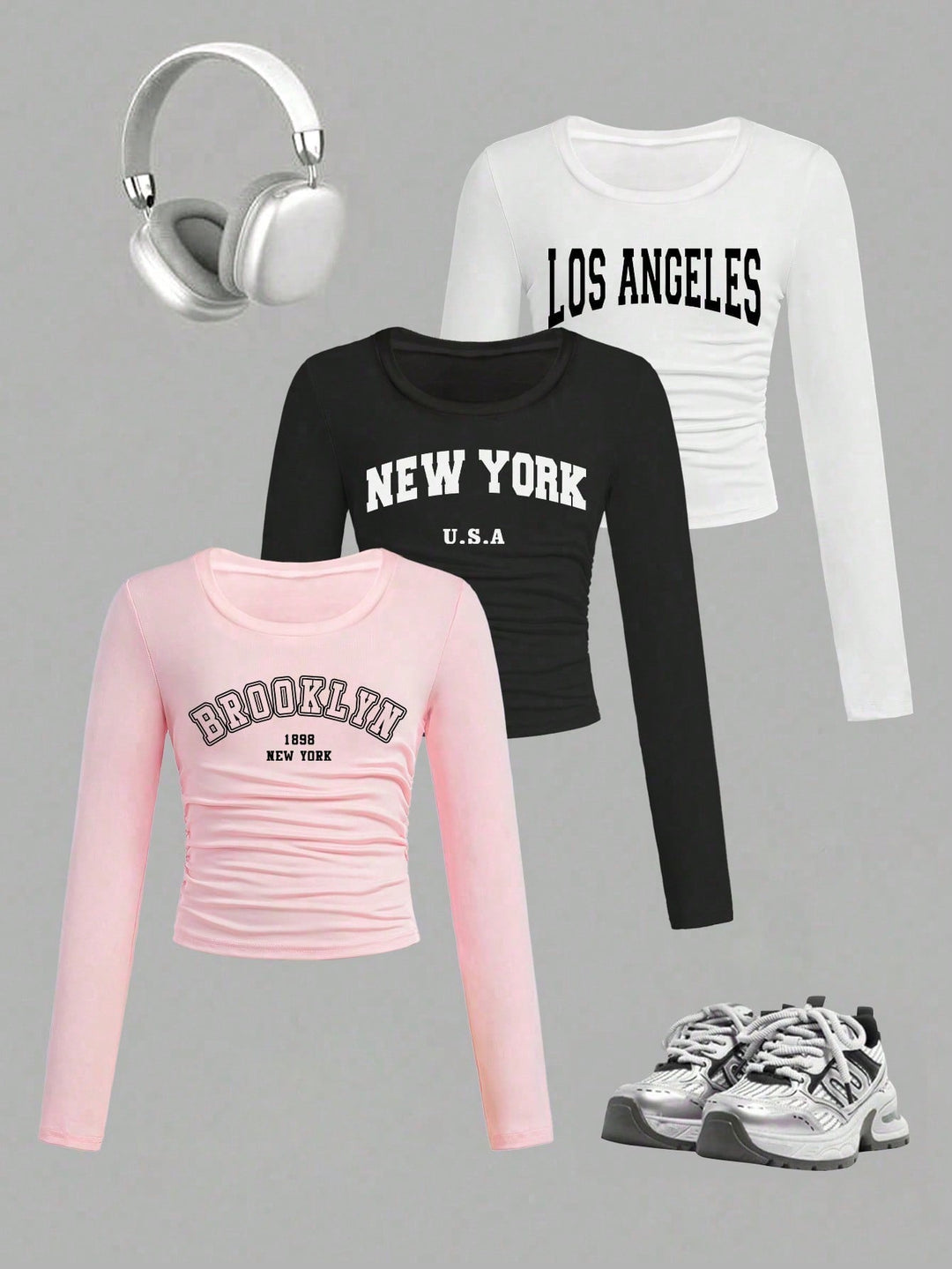 Tricou SHEIN, mix culori