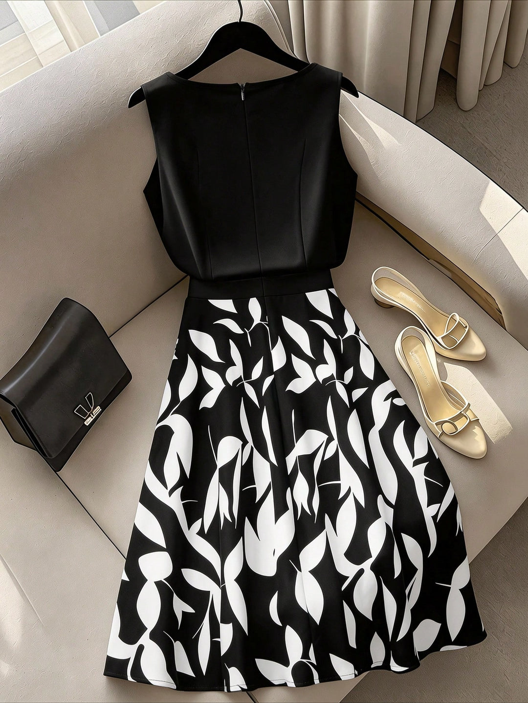 Rochie midi SHEIN, negru