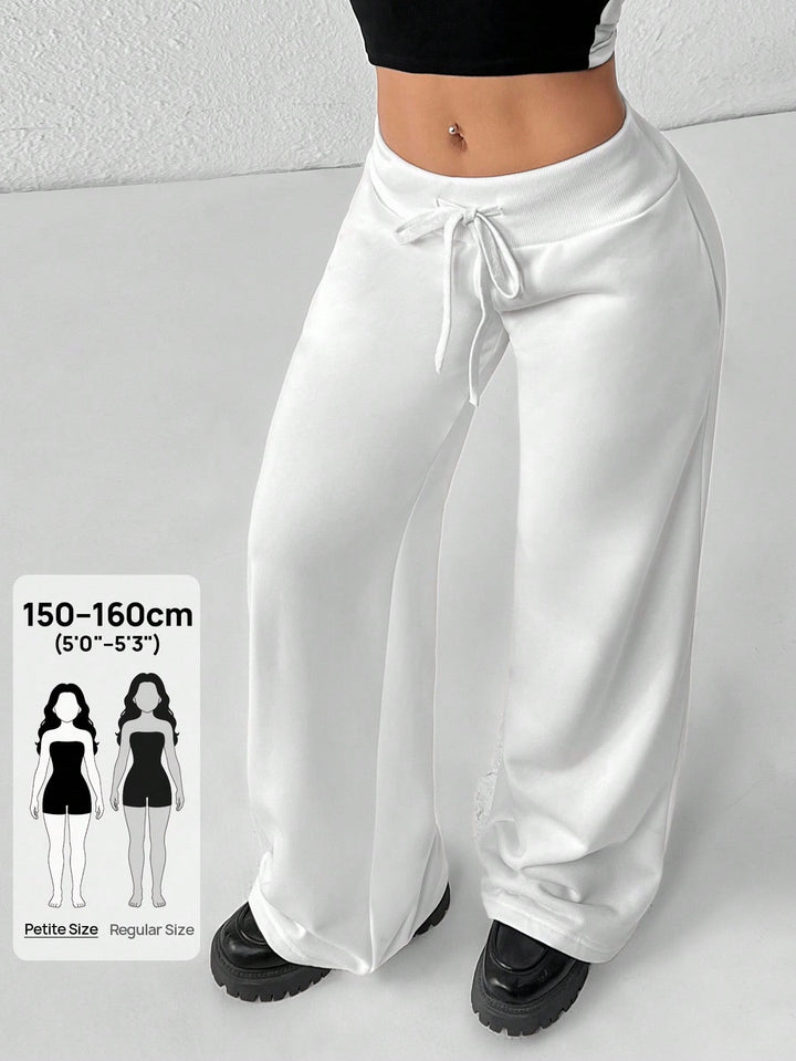 Pantaloni SHEIN, alb