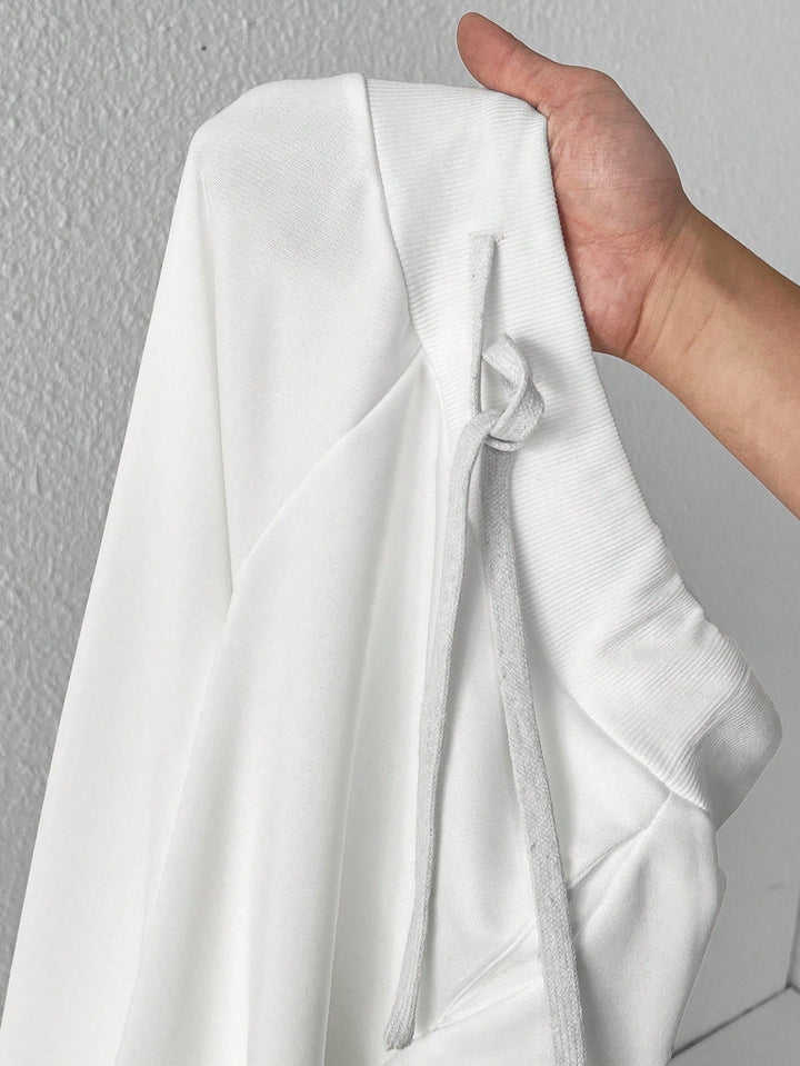 Pantaloni SHEIN, alb
