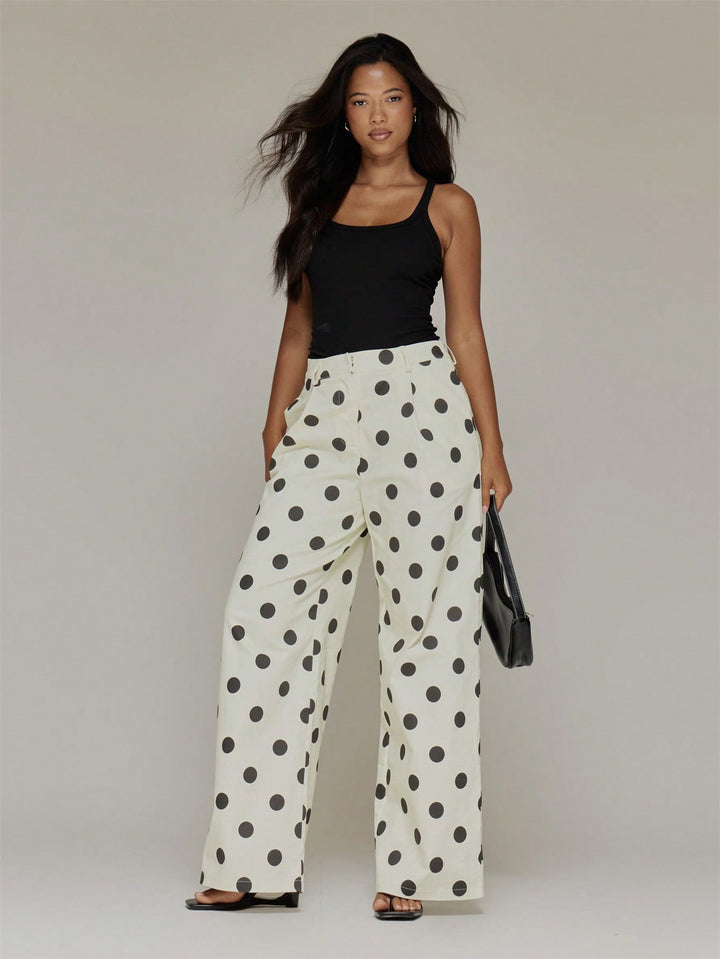 Pantaloni SHEIN, crem