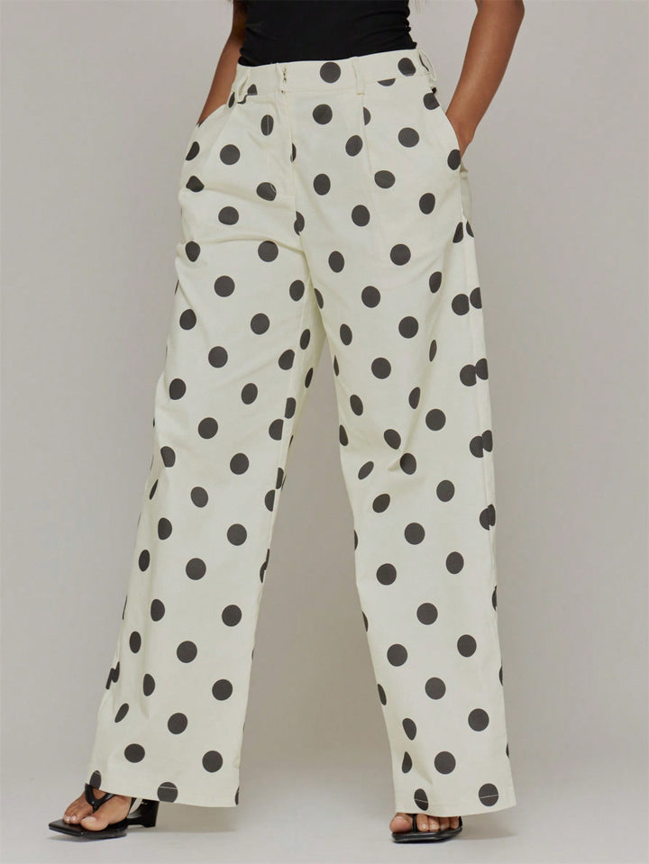 Pantaloni SHEIN, crem