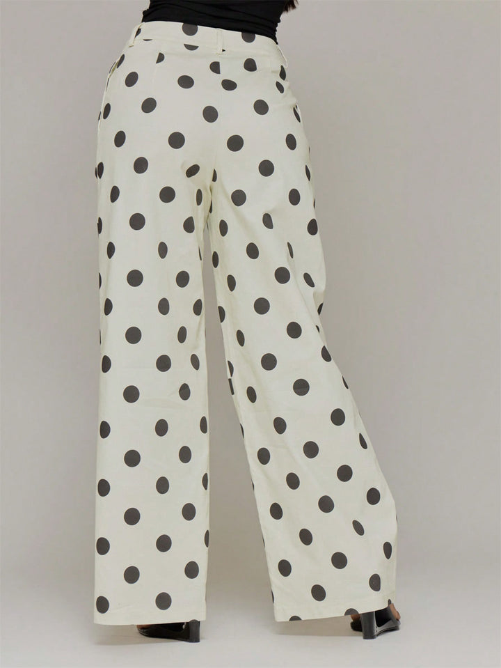 Pantaloni SHEIN, crem