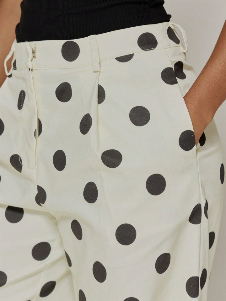 Pantaloni SHEIN, crem