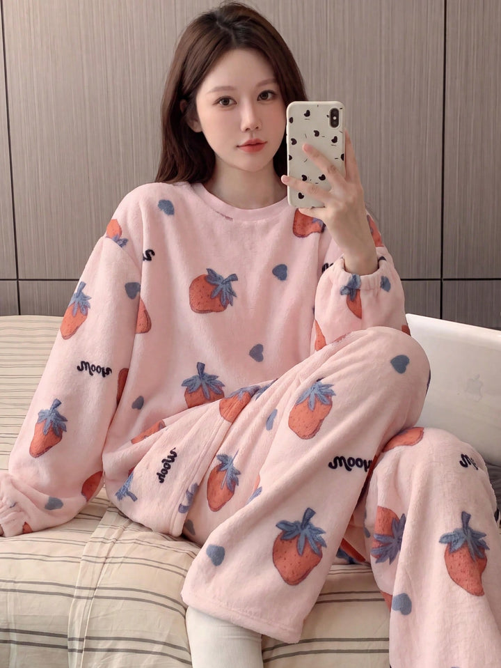 Pijama SHEIN, roz