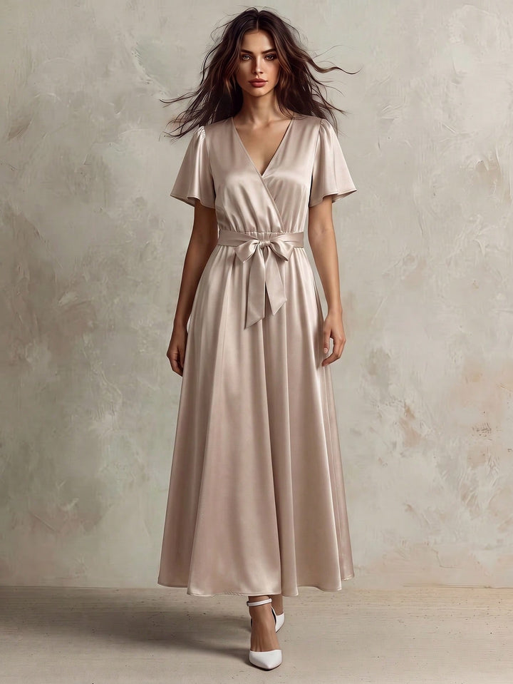 Rochie maxi SHEIN, kaki