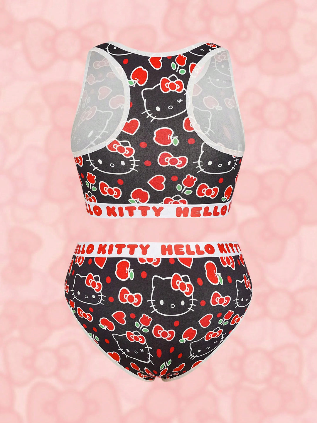 Set sutien și chilot SHEIN, negru