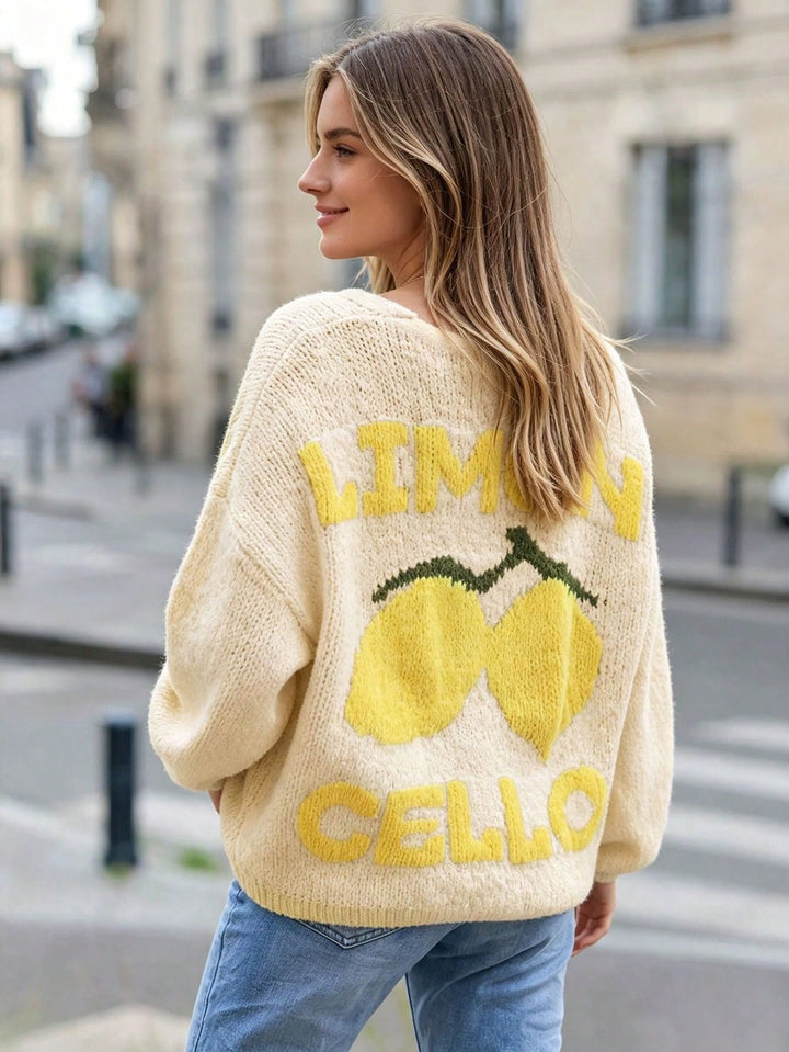 Cardigan SHEIN, crem