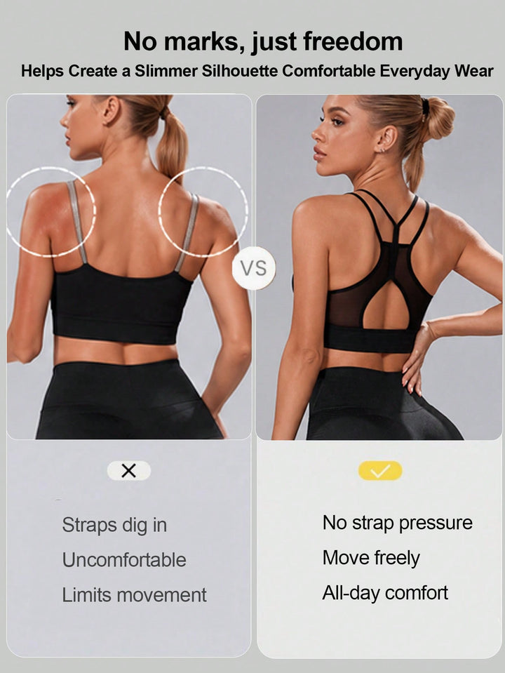Bustieră sport SHEIN, negru