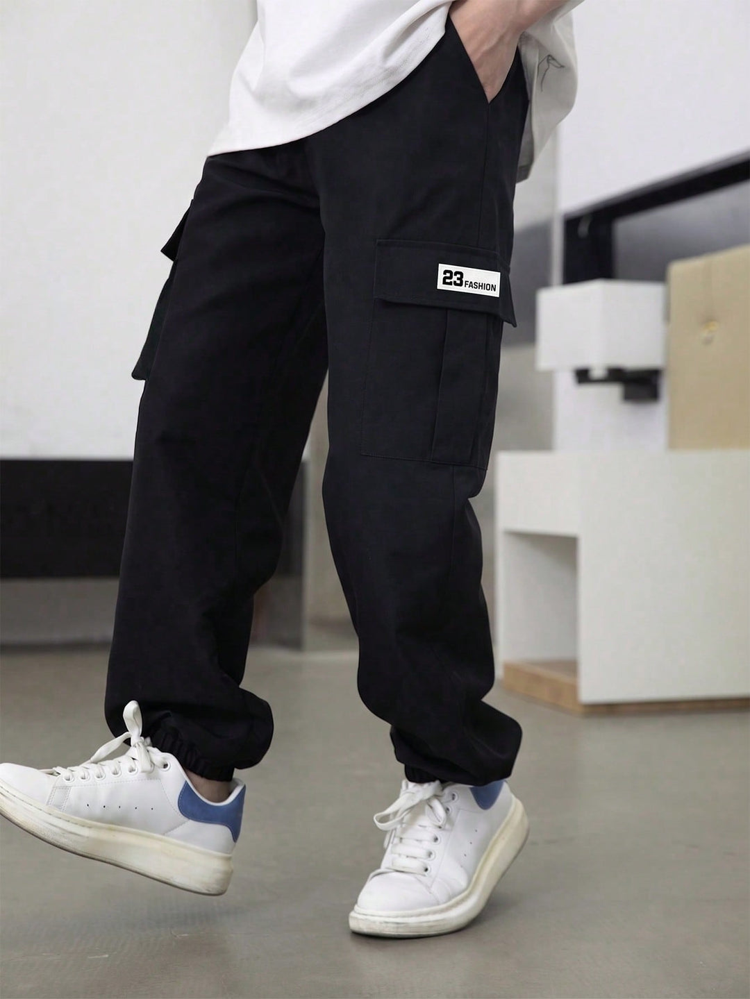 Pantaloni SHEIN, verde