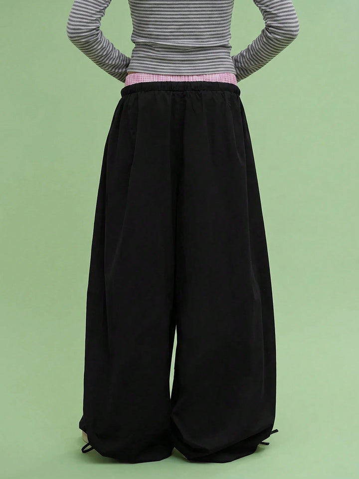 Pantaloni SHEIN, negru
