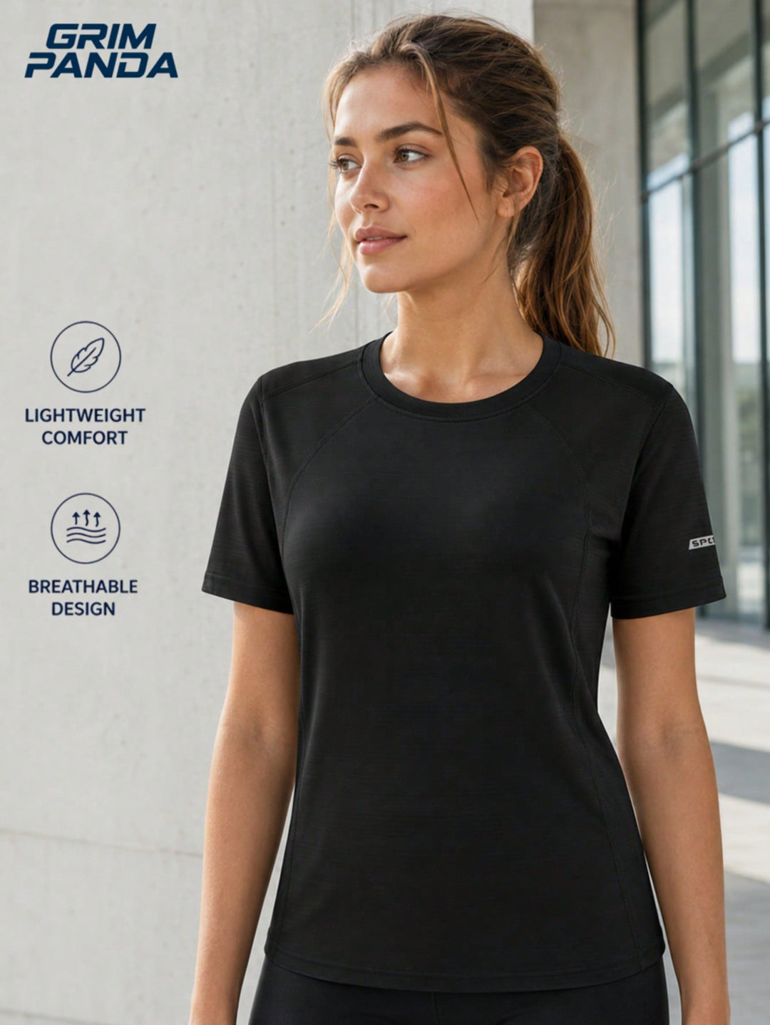 Tricou SHEIN, negru