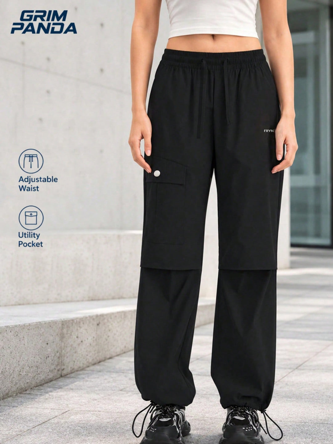 Pantaloni SHEIN, negru