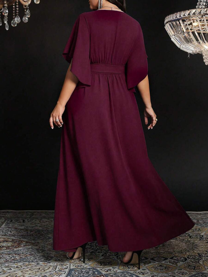 Rochie maxi SHEIN, vișiniu