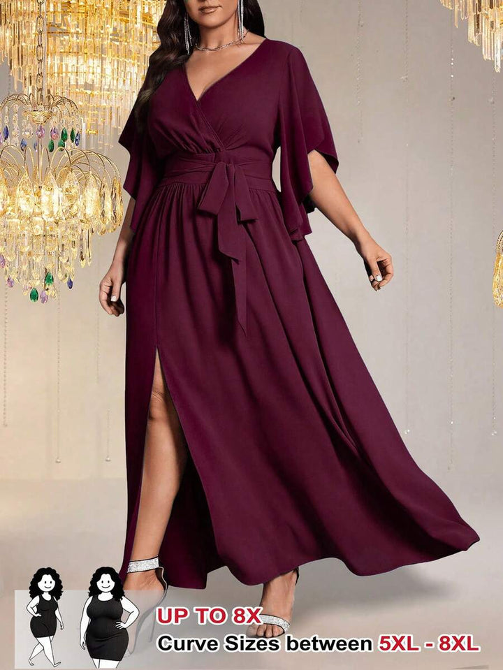 Rochie maxi SHEIN, vișiniu
