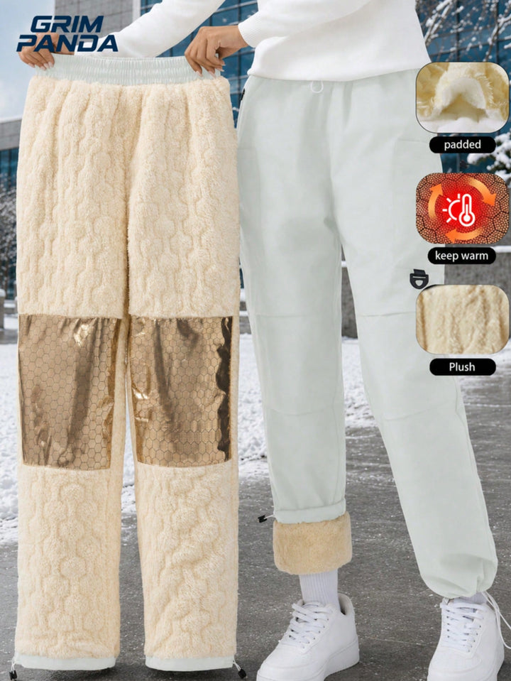 Pantaloni SHEIN, alb