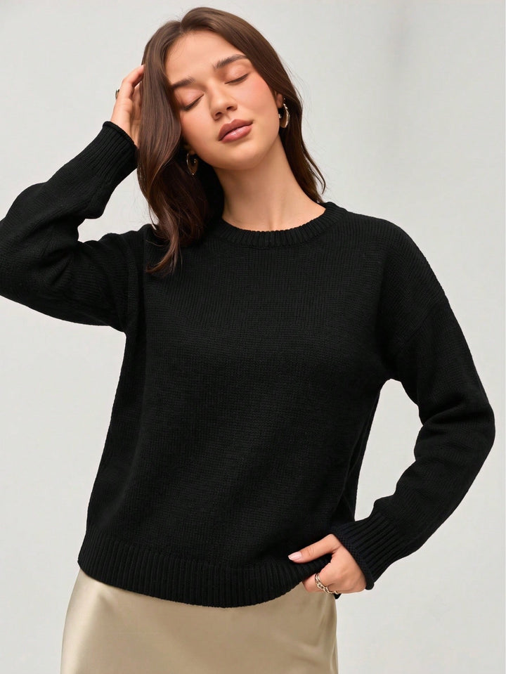 Pulover SHEIN, negru