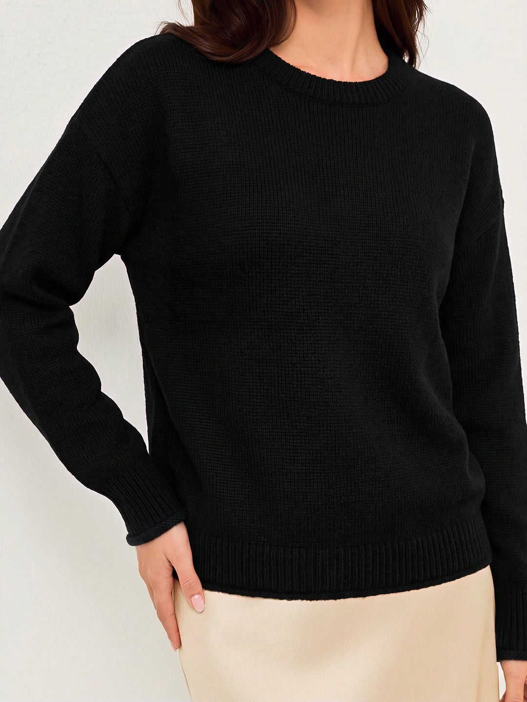 Pulover SHEIN, negru